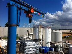 360 DEGREE MEISTER SLEWING JIB CRANE