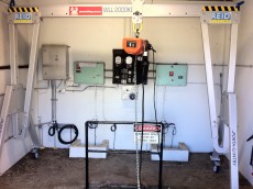 COLLAPSIBLE ALUMINIUM GANTRY CRANE 2000 KG CAPACITY (3)