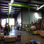 HERCULES MOBILE GANTRY CRANE GREEN