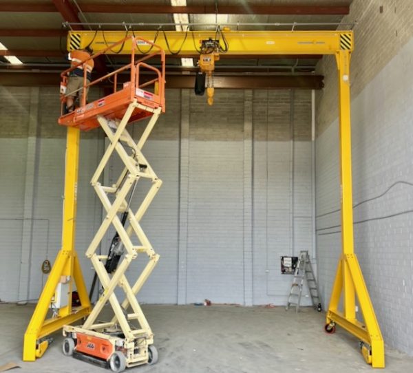 5000 KG Capacity Mobile Gantry with Motorised Drive