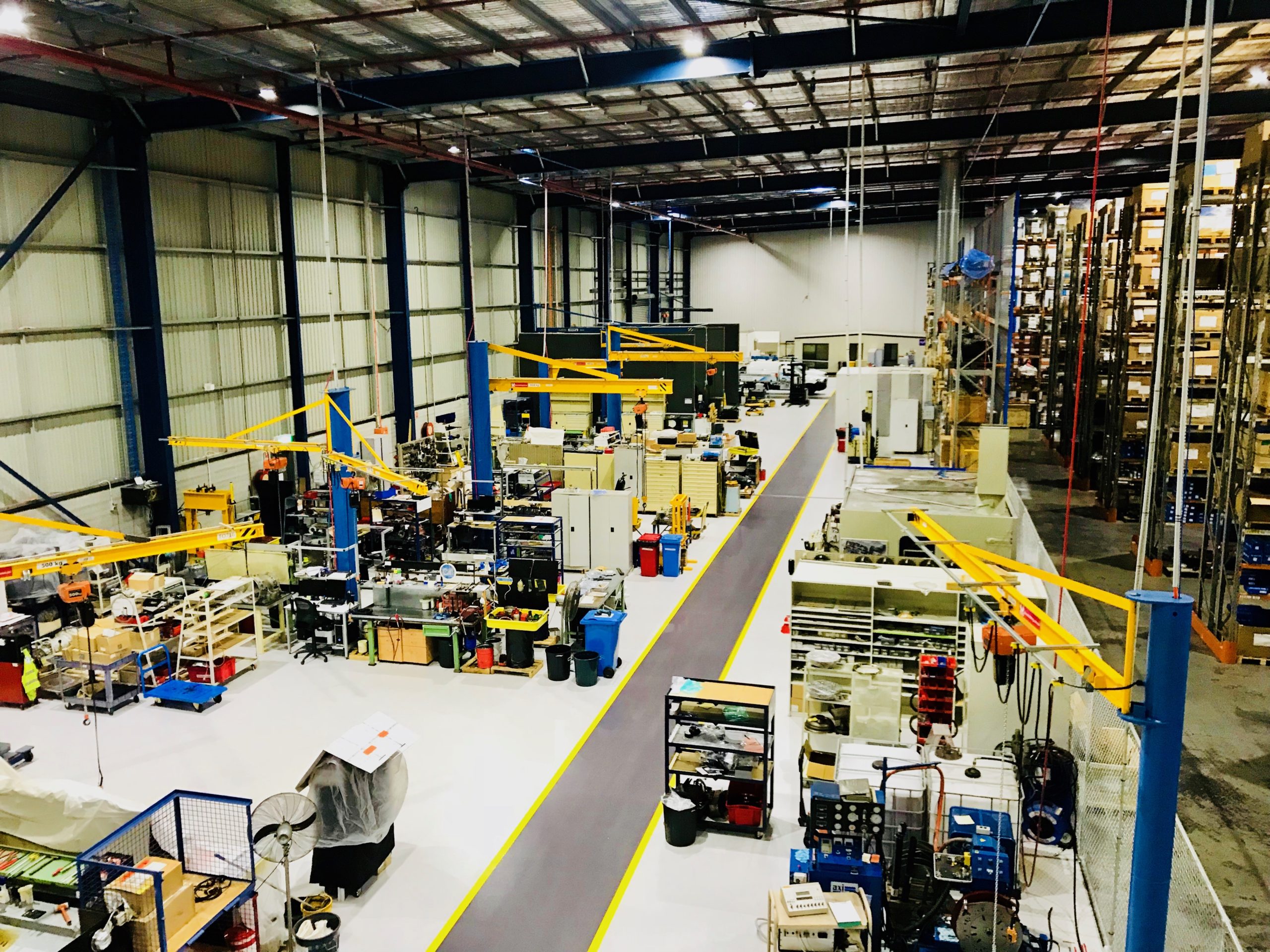 Workshop Crane Layout Phoenix Lifting